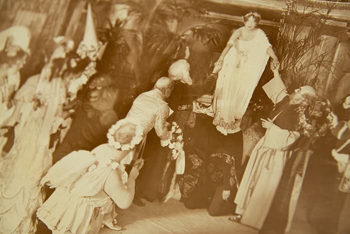 20th century photograph of actress playing Sappho