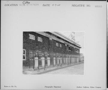 Colton Substation