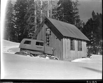 Big Creek snow survey.  Sno