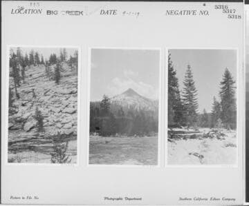 Big Creek Scenery