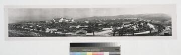 "Agua Calienti." [i.e. Caliente] Mexico. Mar. 23rd 1930. Grandstand and Racetrack