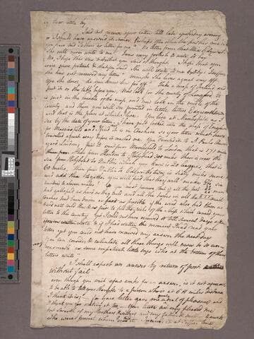 Edgeworth, Maria.  Letter to "my dear little boy"
