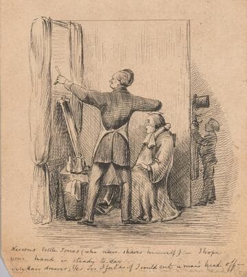 Barber Shop Scene