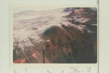 Vulcans Throne.  Mt. Trumbull at upper left