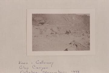 Knox and Galloway, Glen Canyon