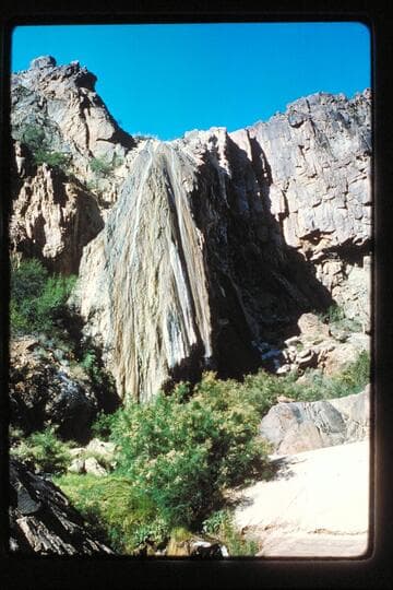 Travertine Fall