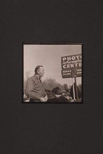 Bill Belknap at his studio in Boulder City.  Bill must be mad about something