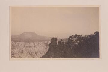 Across the gorge of the Little Colorado to Cedar Mountain