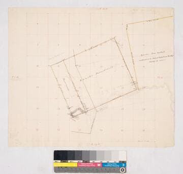 [Ranchos Providencia and Cahuenga: boundary map]