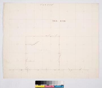 Rancho Las Bolsas: detail of subdivision