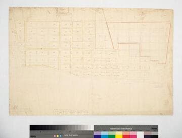 Los Angeles : Downtown parcel map