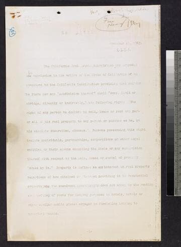 Memo by Clancy