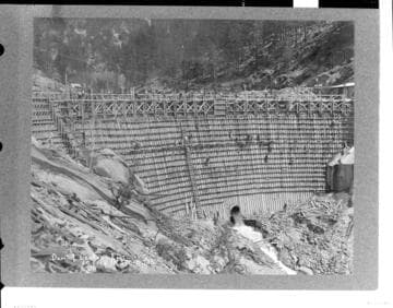 Dam #4 looking East