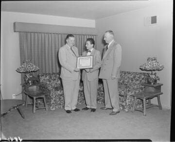 Three men