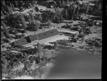 Aerial photo close