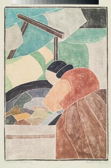 Woman Washing