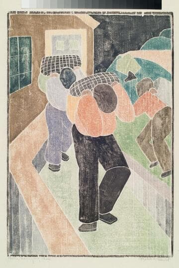 Men Carrying Coal