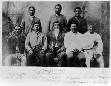 Chief  Genazio Cabezon & his Captains