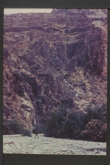 Up Spencer Canyon